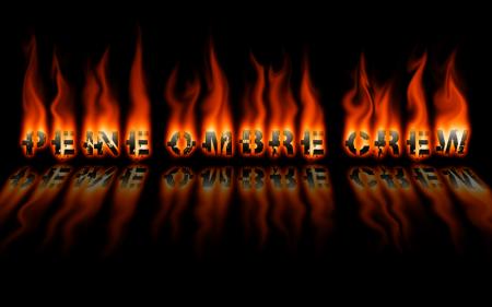 flammes ( peine ombre cream)